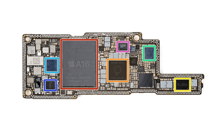 拆解iPhone14 Pro Max：TI TPS65657B0 TPS65657B0YCFR 顯示屏供電 IC