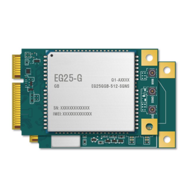 Quectel LTE Cat 4 無(wú)線通信模塊 EG25GGB-MINIPCIE-S 專為 M2M 和 IoT 應(yīng)用而設(shè)計(jì)