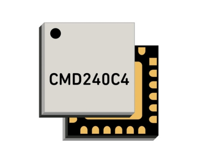 CMD240C4是一款射頻放大器，DC至22GHz，24QFN